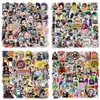 200 st Lot Klassiska Anime Graffiti Stickers 4 Style Mix Vattentät Manga Comic Laptop Patches Dekaler för Motorcykel Cykel Bagage Skateboard Telefon Pad