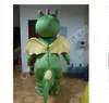 Nouveau costume de mascotte de dragon adulte Carnaval Performance Anime Anime Halloween Adcharacter Tenues