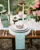 Bord servett 4 st mandala mönster vatten blå fyrkant 50 cm fest bröllop dekoration tyg kök middag serverande servetter