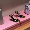 sandali da donna firmati tacco a spillo sandali sexy scarpe da sera da donna estive nightclub alta qualità in vera pelle casual marca 10A taglia 35-41 in pelle con scatola