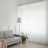 Curtain Solid Color Chiffon Tulle Curtains For Living Room Kitchen Bedroom Window Treatment White Sheer Voile Yarn