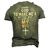 RUKAS Universal Graphic Letter T-shirt Temple Knight Cross Collar Noir Armée Vert Bleu Foncé Impression 3D Extérieur Manches Courtes Vêtements Imprimés