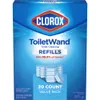 6 упаковки Clorox Toimetwand Disinfecting Refills, одноразовые палочки головы, 20 счета