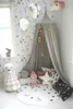 Crib Netting Children's Ceiling Dome Tent INS Single Door Baby Room Decoration Children's Mosquito Net Multicolor Cotton Tent Bed Curtain 230510