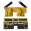 Storage Bags Multi-functional Electrician Tools Bag Oxford Cloth Carpenter Waist Pouch Belt Holder Organizer Garden Tool Packs