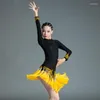 Сцена Wear Fashion Black Diamond Latin Dress Girls Dance Frickes Practices Plays Competime SL7903