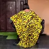 Etnik Giyim Moda Afrikalı Kadınlar Gevşek Robe Dashiki Nijerya Düğün Elbise Kaftan Tarzı Leopar Baskı Uzun Elbise Abaya