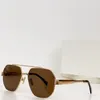 새로운 패션 디자인 파일럿 선글라스 40260 금속 프레임 간단하고 인기있는 스타일 다목적 야외 UV400 보호 안경