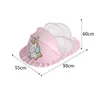 Crib Netting Baby Bed Mosquito Net born Without Bottom Foldable Baby Canopy Yurt General Baby Mosquito Net Bed Baby Accessories 230510