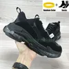 Triple S Clear Sole Casual Shoes Designer Sneakers Casual Men Luxury Shoes Black Pink Neon White Fluo Yellow White Grey Mens Women Outdoor Platform Jogging Sneakers