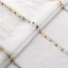 Kurtyna dk pasek wzór Sheer zasłony do haftowania sypialni kolorowe półoosobowe tiul w salonie