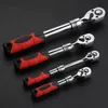 Electric Wrench 72-Tooth Adjustable Socket Ratchet 1/2" 3/8" 1/4" Extendable Telescopic Spanner Torque Quick Release 230510