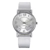 Montres-bracelets Mode Vrouwen Horloge Mesh Riem Wilde Dame Creatieve Gift Armband Horloges