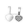 Charms 500 stcs Antieke sierlijm op hart borgtocht sieraden Scrabble earring glazen tegels hangers voor het maken van 19x9 mm drop levering vinden dhbyi