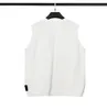 Mens vest designer jacket work clothes large pocket vest Knit quick-drying fabric fashion womens Weave vest top Plus Size M-2XL