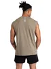 Débardeurs pour hommes Chemises musculaires sans manches pour hommes Workout Athletic Running Gym 230509