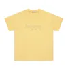Nowa moda męska okrągła szyjka T-Koszula Summer Flocking pozwalając koszulki drukowane męskie luźne rozmiar ubrania s-xl