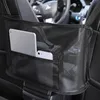 Ny bil Net Pocket Handväska Holder Car Seat Storage mellan Seat Mesh Storage Car Backseat Organiserbil Interiör Tillbehör