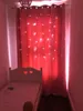 Cortina de camada dupla estrelas cortinas de blecaute rosa Tull para crianças Sala de garotas para meninas vivas Treatamentos da janela do quarto 230510
