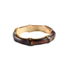 Bangle Nilerun Vintage Unique Handmade Rattan Wood Thick Real Natural Bamboo Root Unisex Bracelet For Couples Men And Women