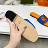 SANDALE À GLISSIÈRE À DÉCOUPAGE INTERVERROUILLABLE Pour Femmes Pantoufles De Mode De Luxe À Découpe Fat Slide Millennials Cuir Véritable Semelle En Caoutchouc Local Entrepôt