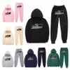 Männer TRAPSTAR Trainingsanzüge Männer Frau Fleece Trainingsanzug Sets Winter Hoodies Hosen 2 Stück Set Laufen Hoody Designer Sweatshirt Sport Jogger Sweatp i0c7 #