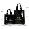 Модная брендовая большая сумка из ПВХ, многоразовые сумки для покупок, кошелек для женщин, экологически чистые летние пляжные сумки, повседневная работа на заказ 230510