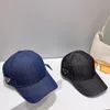 designer kapelusz baseball czapka dżinsowa luksusowy casquette hatstriangle etykieta solidny kolor dla mężczyzn kobiety