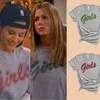 T-shirt feminina Rachel Green Girls T-shirt Mulheres amigas do programa de TV Camise