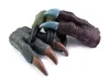 Novel Games Simulation Dinosaur Raptor Claw Model Toy Gloves Tyrannosaurus Rex Hand Puppet Soft Rubber Claws for Kids Christmas 230509