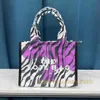 Ontwerper De Tote Handtas Tas Tas Bag Ladies Painted Graffiti Canvas Bag Tas Tote Handtas Tas Tas Shopping Men Multifunctionele decoratie Twill met logo -letters