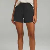 L-42 joga stroje szorty na siłownię jogging jogging ciasne kobiety podnoszące talię Push Up Leggins Sports kieszeń Fiess krótkie spodnie