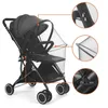 Crib Netting Stroller Summer Mosquito Net Baby Criller Bushchair Mosquito Heasect Shield Net Safe Infants Mesh Pram Assories 230510