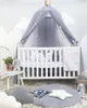 Crib Netting Children Room Decor Hanging Mosquito Tent Baby Bed Canopy Dome Dream Curtain Tent Baby Crib Netting Round Hung Kids Canopy Tent 230510