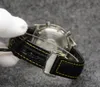 Quality New Superracing Ball Black Dial Quartz Chronograph VK Movement Mens Date Watch Men's Sports Rubber Strap Wristwatches