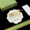 2023 Luxury jewelry woman hair clip New Hair Clips Classic G-Letter Hair Pin Fashion Womens Barrettes HairJewelry Accessories Birthday Gifts superka