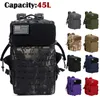 Backpacking Packs Molle camo waterproof water tactical military backpack army hiking camping travel backpack outdoor sports climbing bag P230510