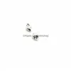 Charms 500pcs /лот крошечный 3D Heart Charm Подвесной кулон Solid 9x7x4mm Хороший для Diy Craft Jewelry