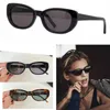 Summer New Womens Cat Eye Sunglasses Acetate Frame Classic Black Frame lady Casual Sexy Small Frame Sunglasses SL316