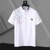 Mens polos t dirts Men Polo Homme Summer Shirt Therts Thirts High Street Trend Trend Top Tee M-XXXL 35Colors