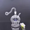 Hookah Glass Bong Oil Burner 10mm Hembra Recicladora Blunt Bubbler Water Pipe Dab Rig Bongs Hand Rigs para fumar con macho Glass Oil Burner Pipe y Manguera Más barato