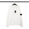 Hooded Sweater Mens Womens Designer Hoodie Autumn Fashion Knitted Drawstring Hooded Solid Color Woolen Sweater Black White Sweatshirt