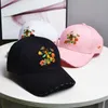 Véritable chapeau femmes casquette de baseball version coréenne polyvalent mode petite abeille casquette brodée crème solaire chapeau de soleil mode