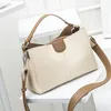 Evening Bags RanHuang 2023 Women Fashion Tote High Quality Pu Leather Handbags Ladies Casual Shoulder Beige Messenger BagsEvening