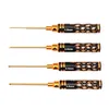 ドライバー4PCS 1.5mm 2.0mm 2.5mm 3.0mmヘックスドライバードライバードライバーセットレーシングドローンヘリコプターカーボートRCパーツ230509