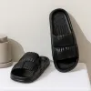 Женские туфли тапочки мягкая подошва облако тарелка Summer Lummer Lumber Platform Slides Home Ванная комната без скольжения шлепанцы мужчины