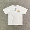 Kvinnors tshirt överdimensionerade Rhude T -shirt män kvinnor 1 1 kvalitet tshirts rh bilmönster tryck rhude toppar tee 230510