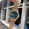 Luxury Women Watches marka projektantka Diamond Lady Watch Zegarek ze stali nierdzewnej 32 mm Auto Data WristWatch Wysokiej jakości damskie urodziny
