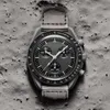 Bioceramic Planet Moon Quarz Moonswatch Watch Mission to Mercury 42 мм полная функция хронограф роскошные мужские пара