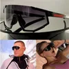 Gafas de sol geniales de moda Occhiali Linea Rossa Impavid Ancho de banda Cubierta frontal Gafas de sol de geometría activa para hombres y mujeres Gafas de montar en la playa de vacaciones SPS04W